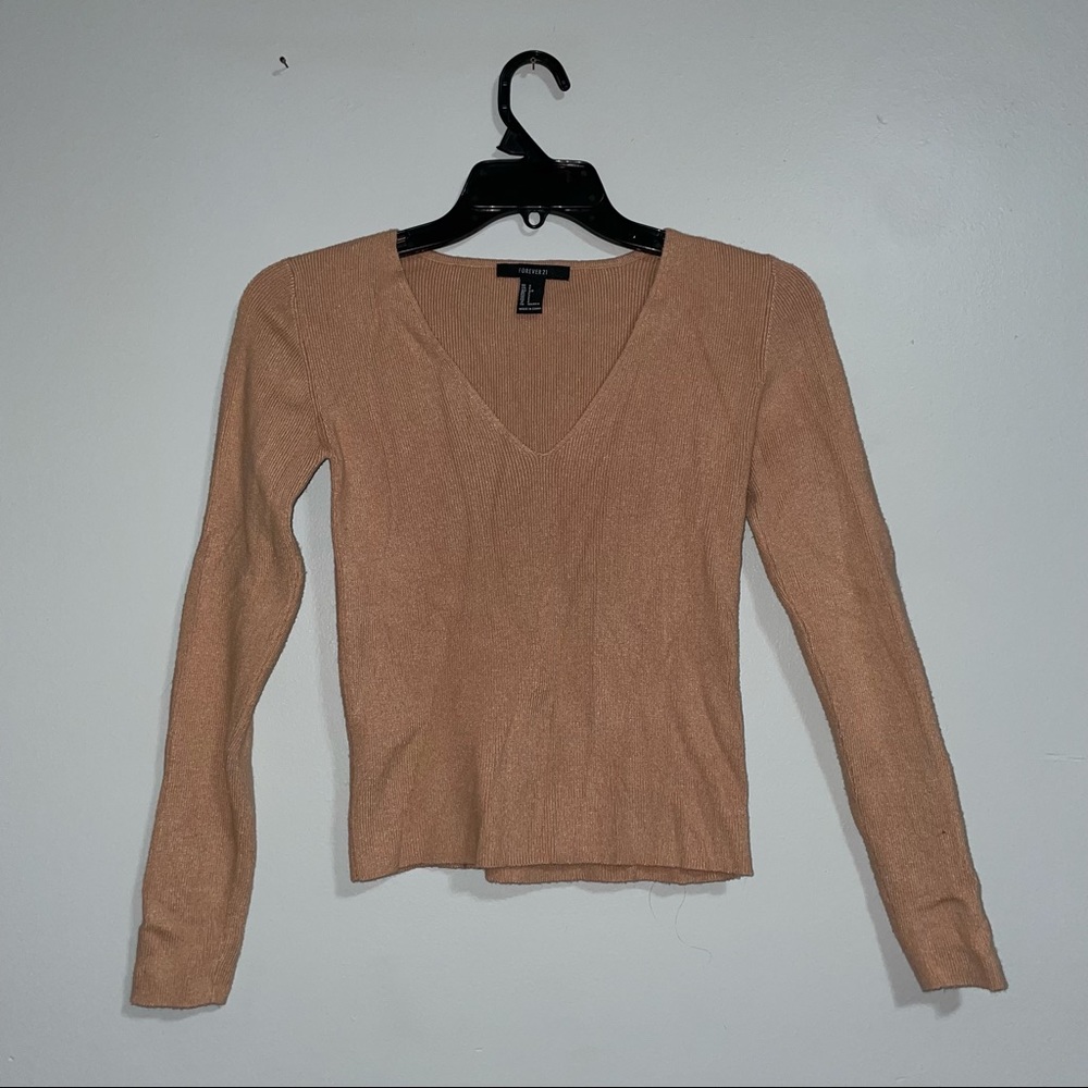 Forever21 Nude Long Sleeve